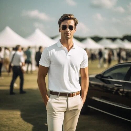 Men's Polo T-Shirt Spun Matty 220 GSM